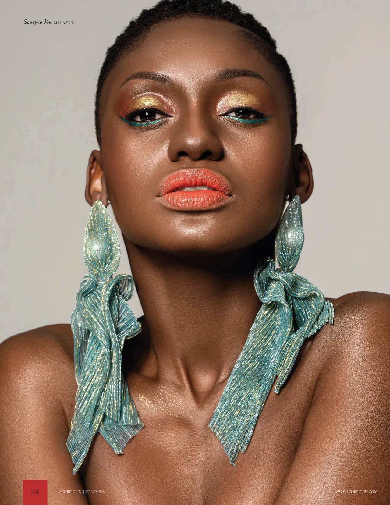 Scorpion Jin Magazine, collaboration par Soleya Mena Kwayave, photo 4 sur 11