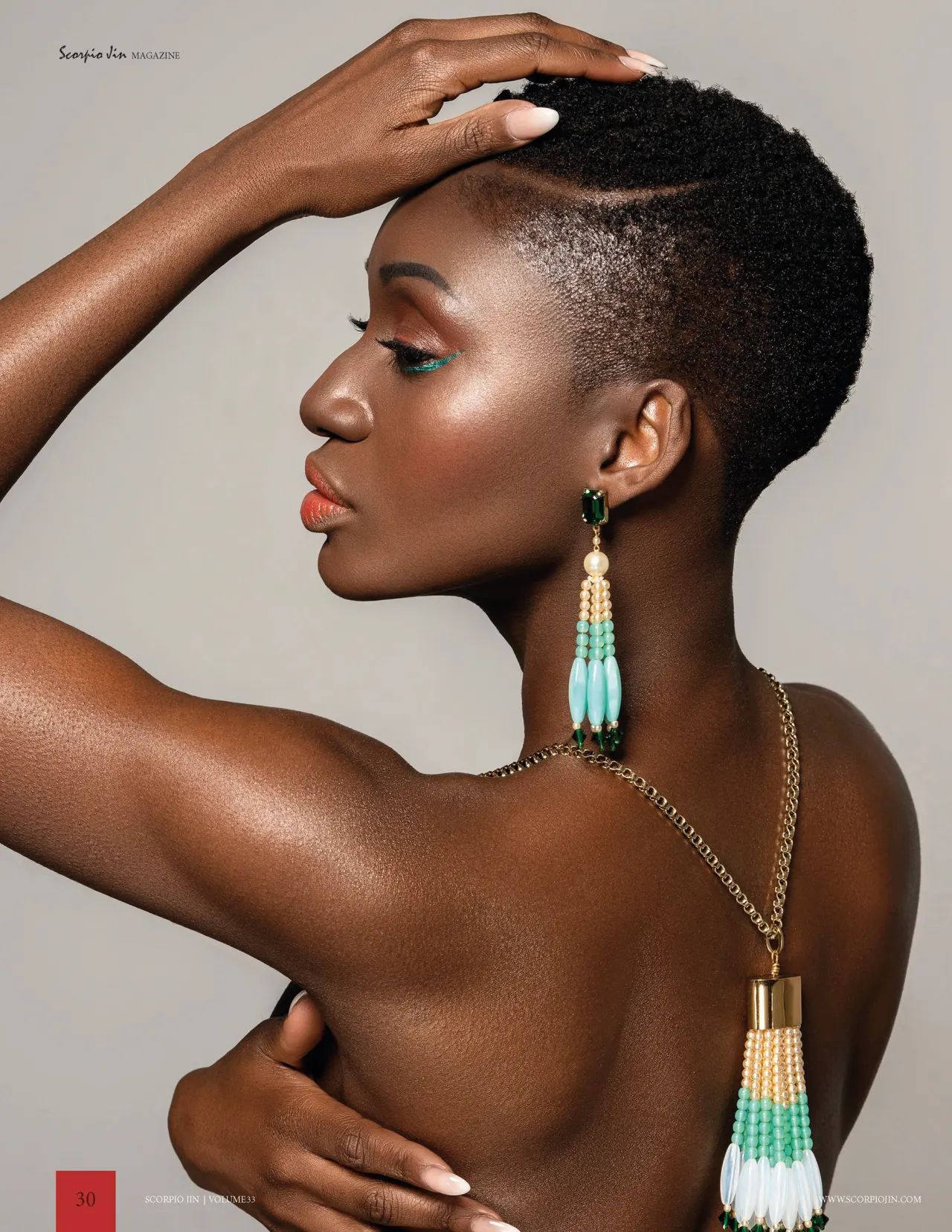 Scorpion Jin Magazine, collaboration par Soleya Mena Kwayave, photo 10 sur 11