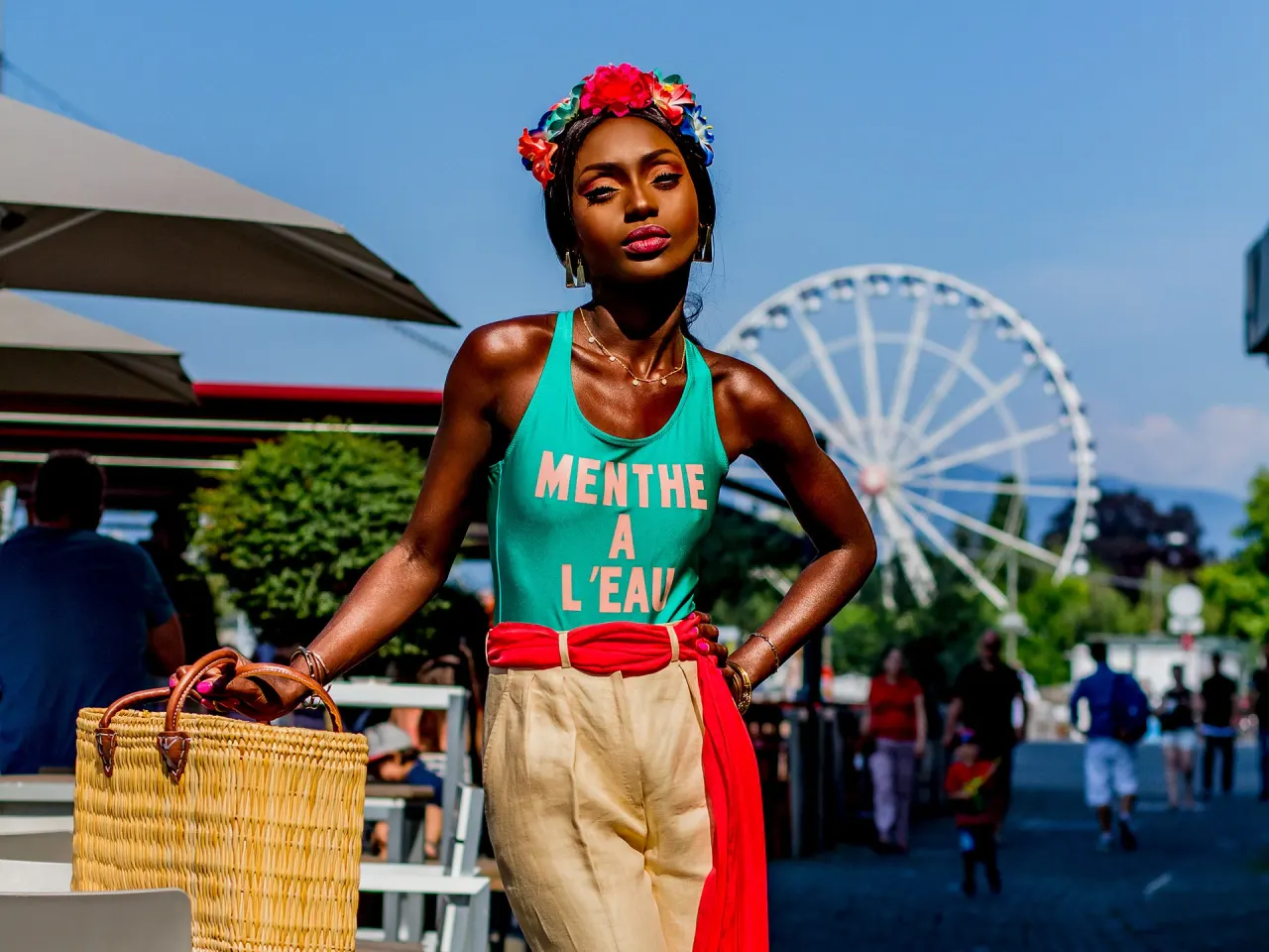 Collaboration Menthe à l'eau par Soleya Mena Kwayave