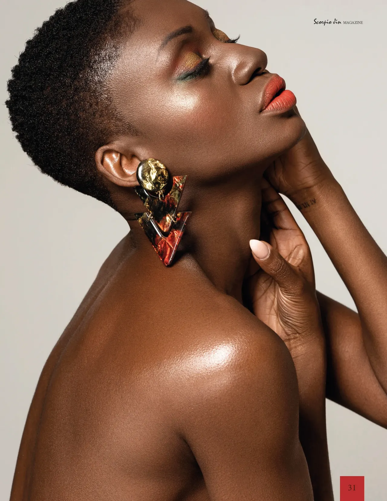 Scorpion Jin Magazine, collaboration par Soleya Mena Kwayave, photo 11 sur 11