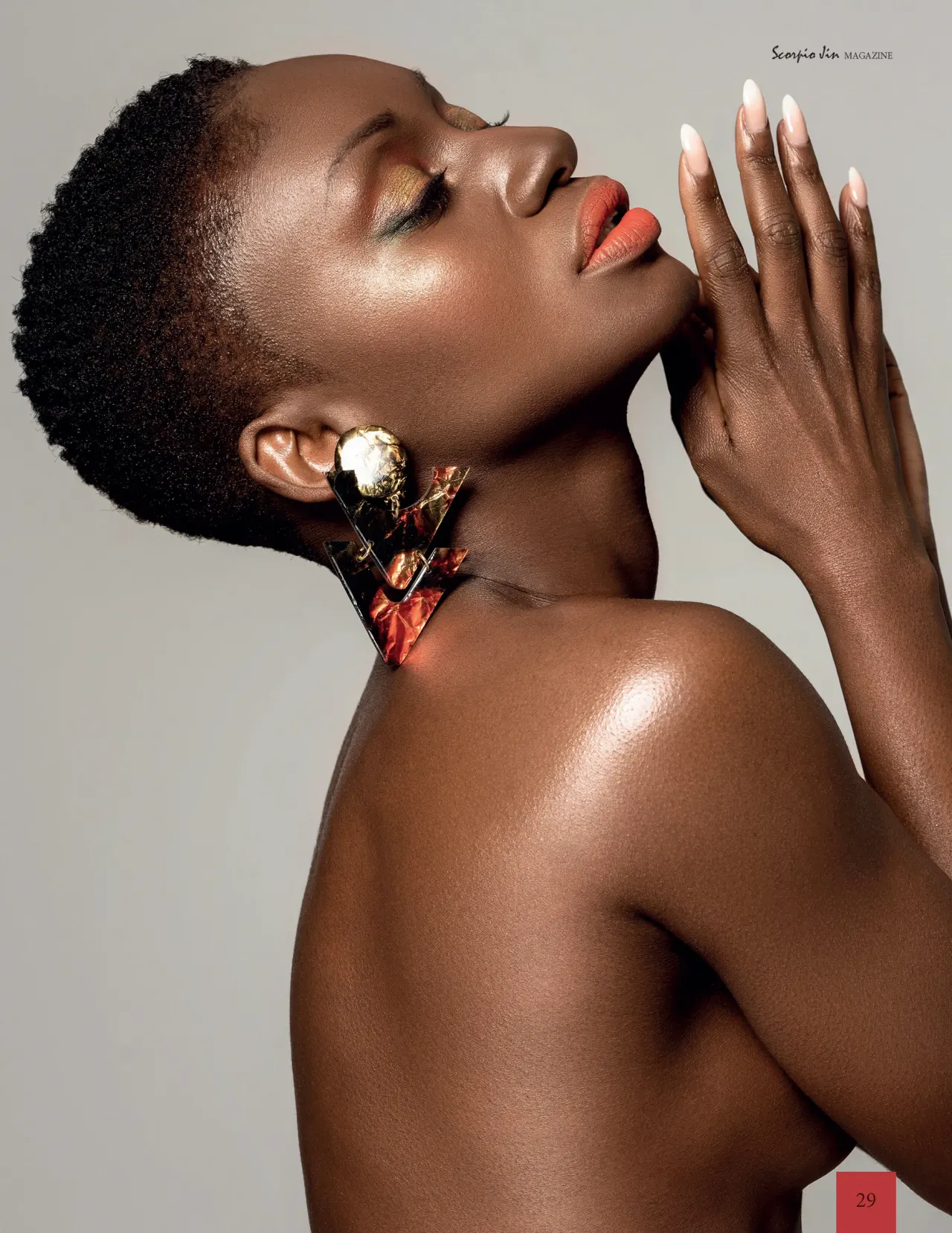Scorpion Jin Magazine, collaboration par Soleya Mena Kwayave, photo 9 sur 11