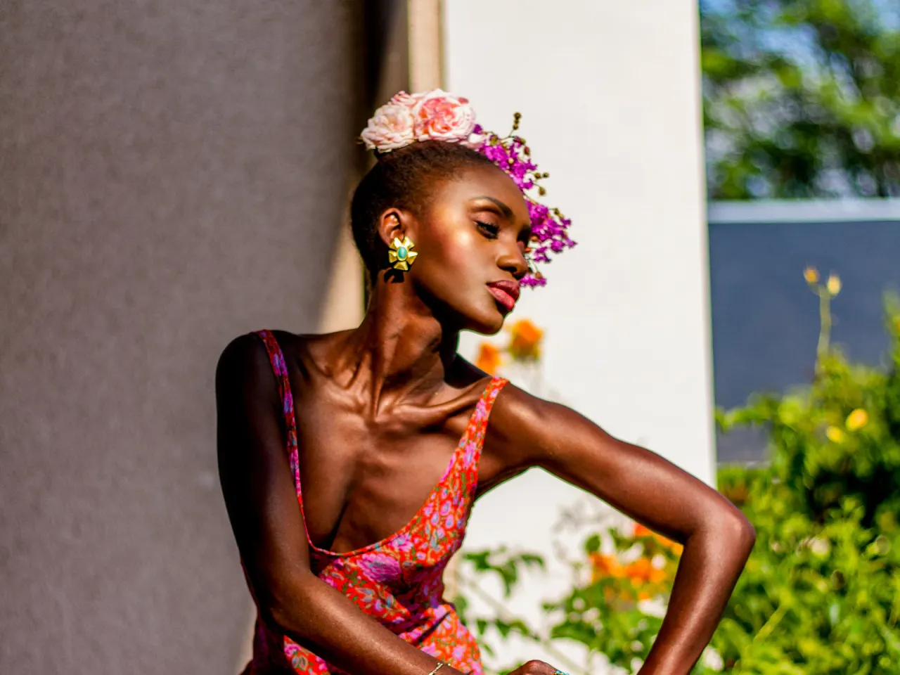 Collaboration Flower power par Soleya Mena Kwayave